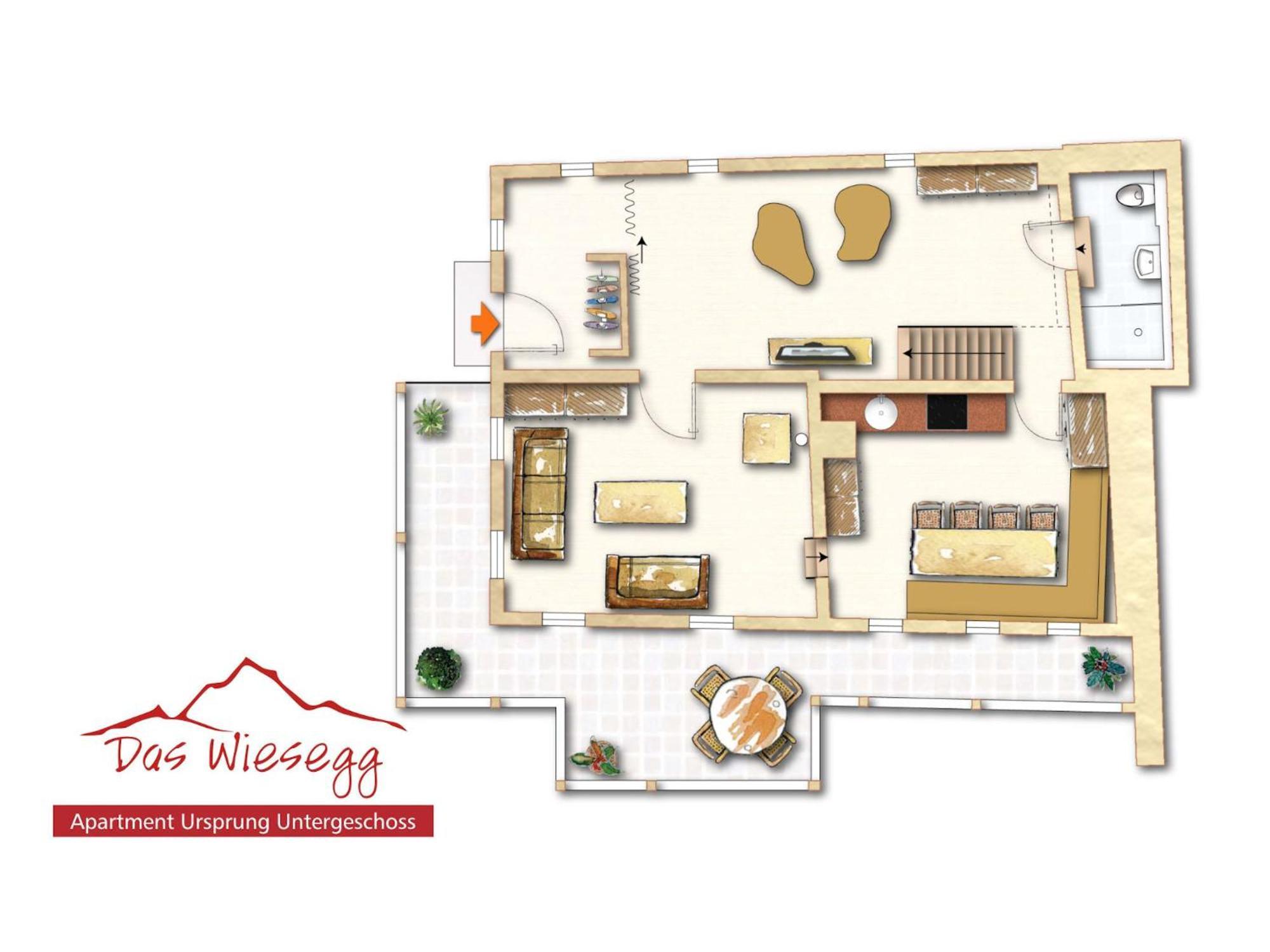 Das Wiesegg Fuegenberg Oda fotoğraf